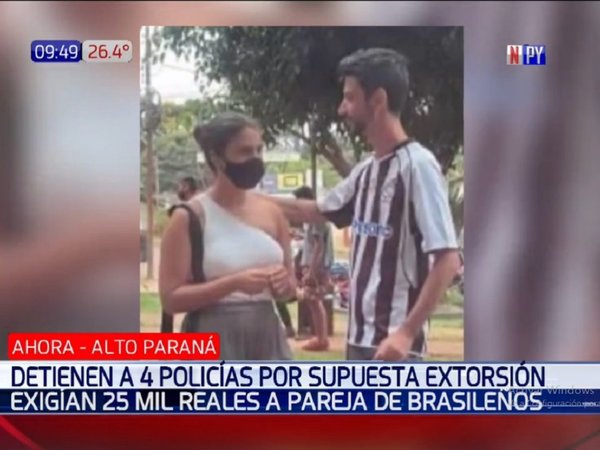 Turista brasileña relata la presión que vivió por la extorsión de policías