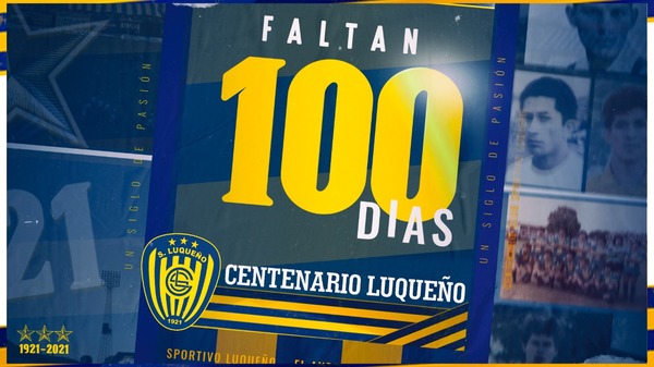 Sportivo Luqueño, a 100 días de su centenario