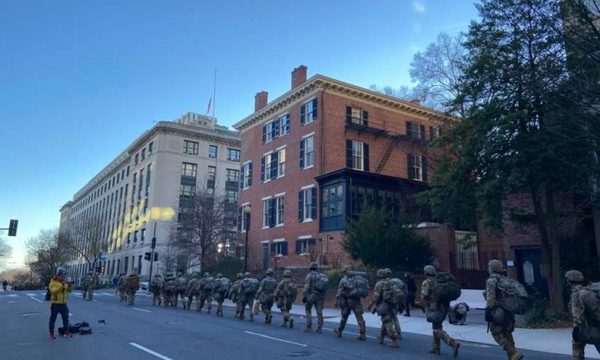 Así se preparó Washington DC para la asunción de Biden