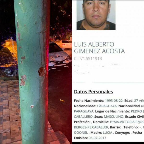 Hieren a un hombre con dos disparos de arma de fuego