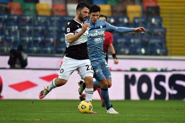 Muriel rescata un punto para el Atalanta frente a Udinese - Fútbol - ABC Color