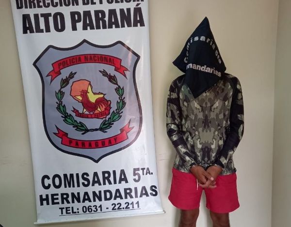 Detienen a presunto motochorro e incautan varias evidencias de su poder - ABC en el Este - ABC Color