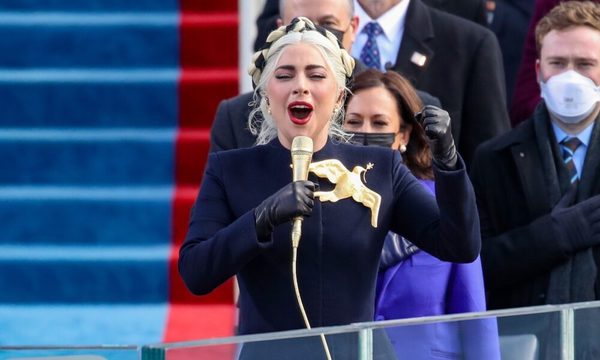 Mirá la imponente presentación de Lady Gaga en la asunción de Joe Biden