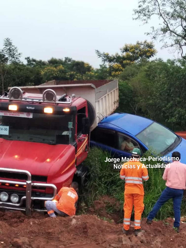 Aparatoso accidente de tránsito en San José de los Arroyos – Prensa 5