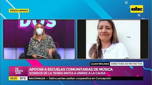 Apoyar a escuelas comunitarias de música - Ensiestados - ABC Color