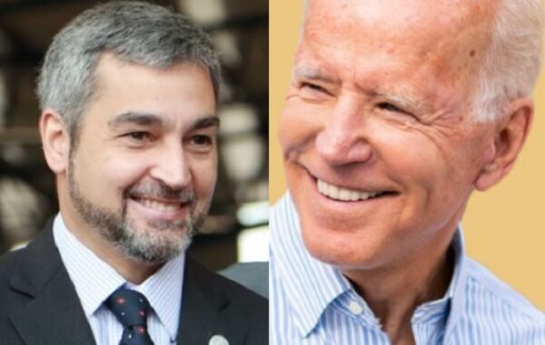 Abdo Benítez envía mensaje a Biden y Harris