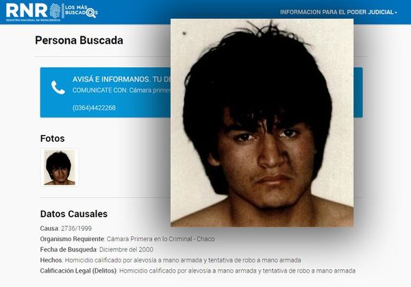 Detienen a un argentino, uno de los “prófugos más buscados” de su país - Nacionales - ABC Color