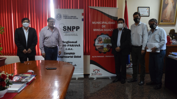 Capacitación del SNPP llega a Minga Guazú