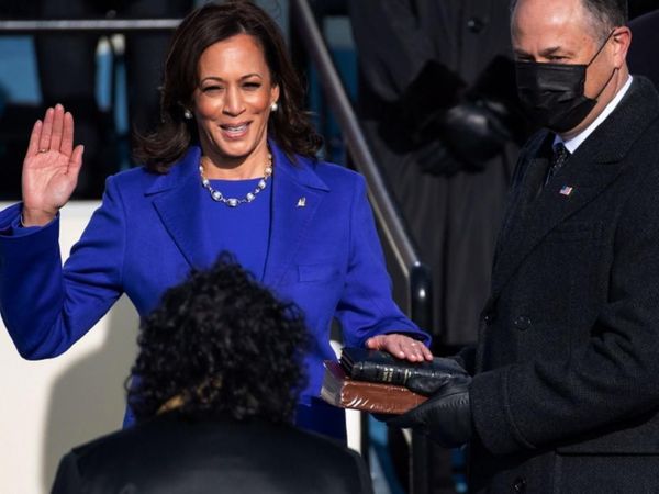 Kamala Harris hace historia como primera vicepresidenta