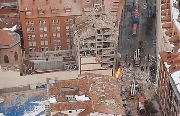 Paraguayos se salvaron de la explosión en Madrid - Mundo - ABC Color