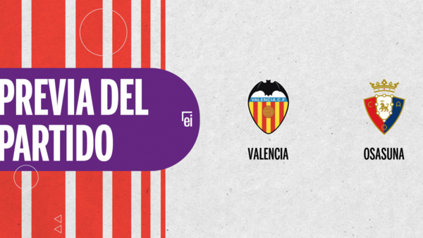 Valencia recibirá a Osasuna por la Fecha 19