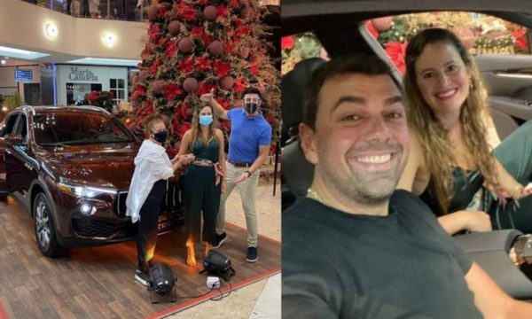 “VAR” de shopping anula sorteo y quita camioneta a doña de Trovato