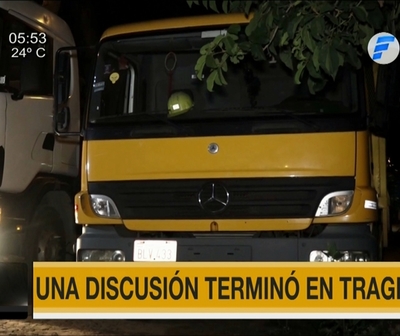 Discusión termina en tragedia en San Lorenzo
