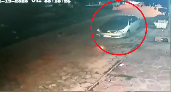 Delincuentes roban vehículo en el centro de Villarrica - Noticiero Paraguay
