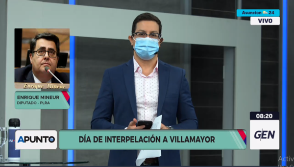 HOY / Diputado Enrique Mineur, sobre la interpelación a Juan Ernesto Villamayor