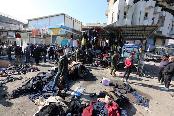 Al menos 32 muertos en doble atentado suicida en el centro de Bagdad - Mundo - ABC Color
