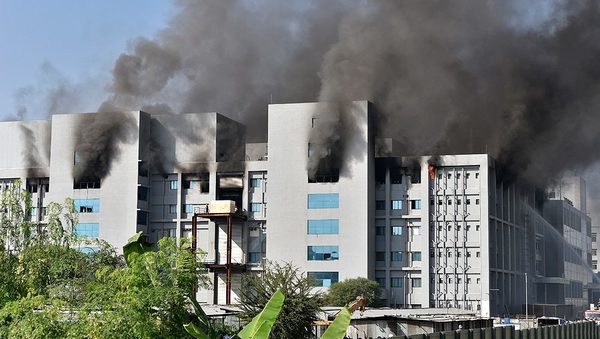 Incendio en una gran planta de producción de vacunas en India