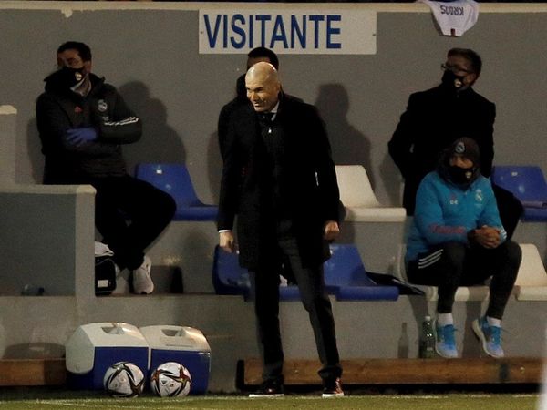 Zidane sigue al mando y se sentará en Mendizorroza