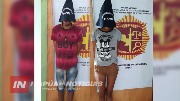 DETIENEN A PRESUNTOS LADRONES SERIALES DE ENCARNACIÓN Y CAMBYRETÁ