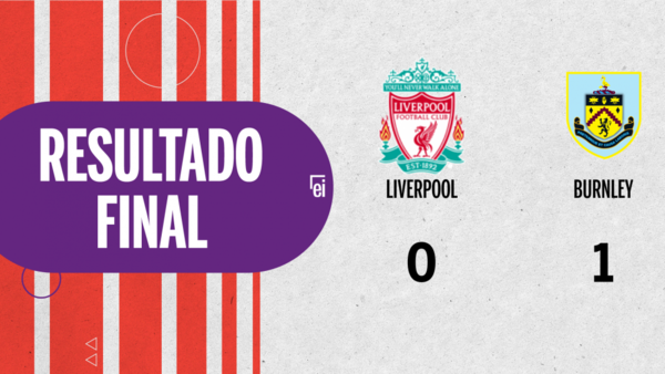 Por la mínima diferencia, Burnley se quedó con la victoria ante Liverpool en el estadio Anfield