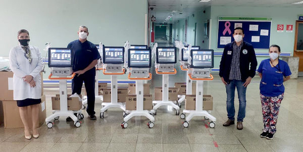 IPS suma 8 respiradores para potenciar el Hospital Integrado en Alto Paraná. | OnLivePy