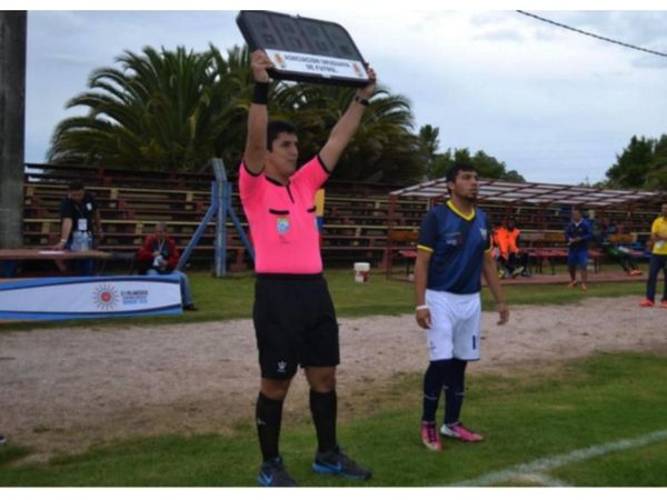 Juez paraguayo en la final