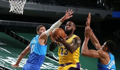 Los Lakers: 34 puntos de LeBron y marca de visitante - Básquetbol - ABC Color