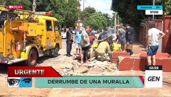 HOY / Camión echa muralla sobre mujer de 82 años y se da a la fuga