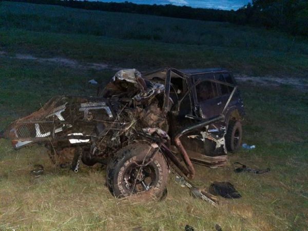 Triple choque deja una fallecida en Guairá