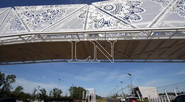 HOY / Ni cinco pasarelas que estarán sobre Ruta 9 se acercan al costo del paso de ñanduti
