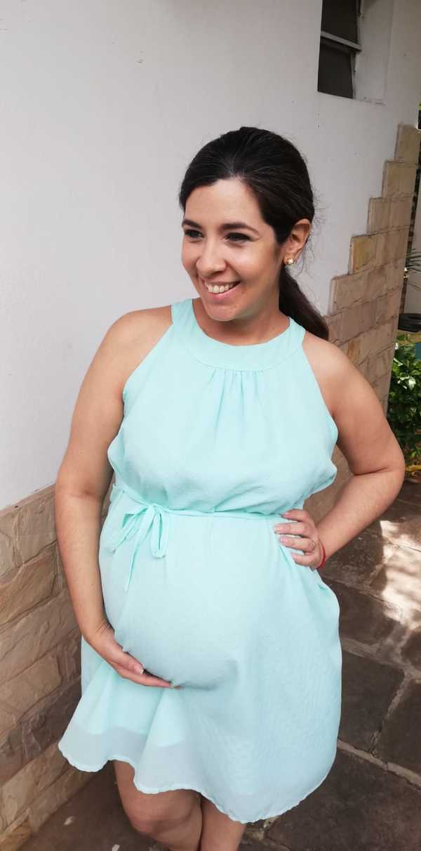 Cristina Maciel, en la dulce espera de su hija Marija