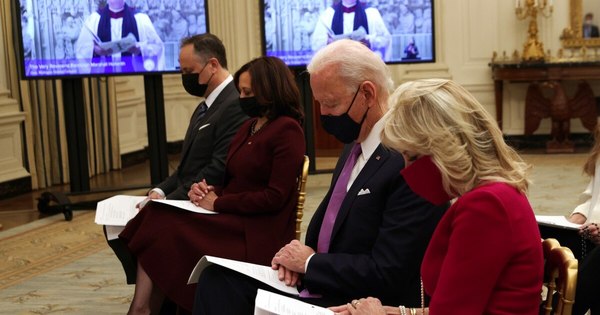 La Nación / Biden se apoya en su fe para unificar