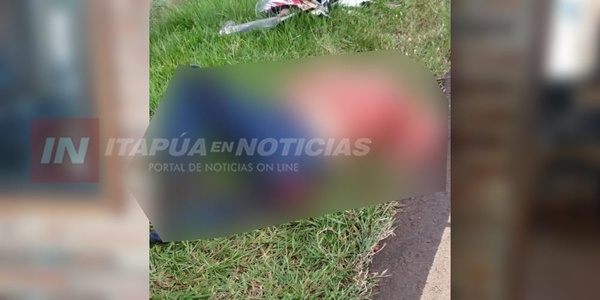 MOTOCICLISTA RESULTÓ VÍCTIMA FATAL DE UN ACCIDENTE EN SAN PEDRO DEL PNA