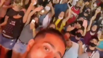 HOY / Aglomeración en "El Anfi": Organizadores ignoraron indicación de Salud y no suspendieron concierto