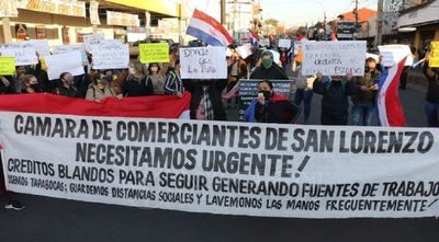 Comerciantes de San Lorenzo advierten que están al borde del colapso económico