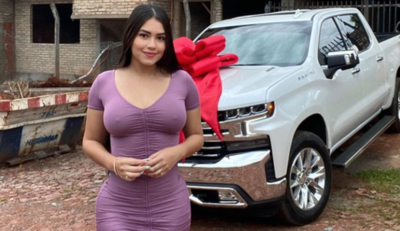 HOY / Laurys Dyva "purea" lujosa camioneta 0 Km y construcción de su "mansión"