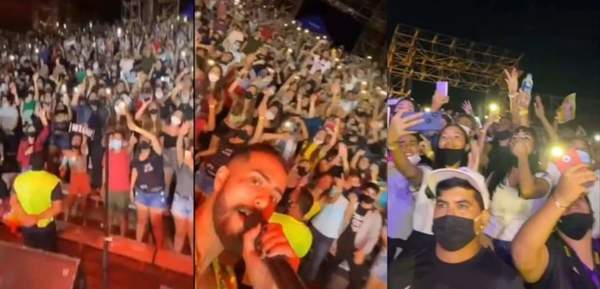 Policía de San Bernandino “se lava las manos” y traslada responsabilidad tras aglomeración en concierto - Megacadena — Últimas Noticias de Paraguay
