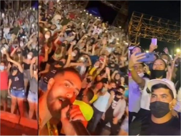 Organización alega que se cumplió protocolo en concierto, pese a aglomeración