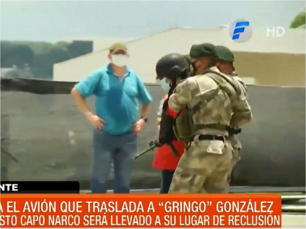 Clemencio "Gringo" González es trasladado a la Agrupación Especializada