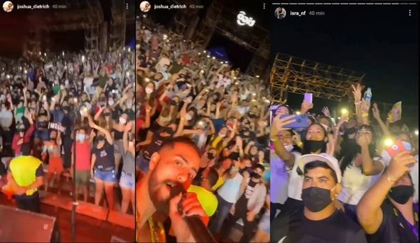 Organizador de concierto en el “Anfi”: “Esas fotos son una cuestión de perspectiva”