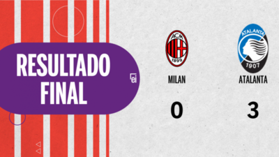 Con 3 goles, Atalanta humilló a Milan en su casa