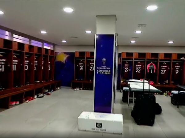 Así luce el vestuario del Mario Alberto Kempes para la final