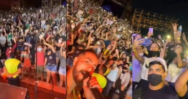La Nación / San Ber: organizadores alegan que público se aglomeró solo al final del concierto