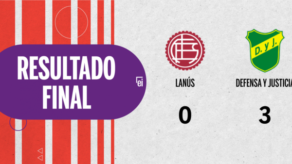 En el Olímpico de Córdoba, Defensa y Justicia despedazó a Lanús por 3 a 0