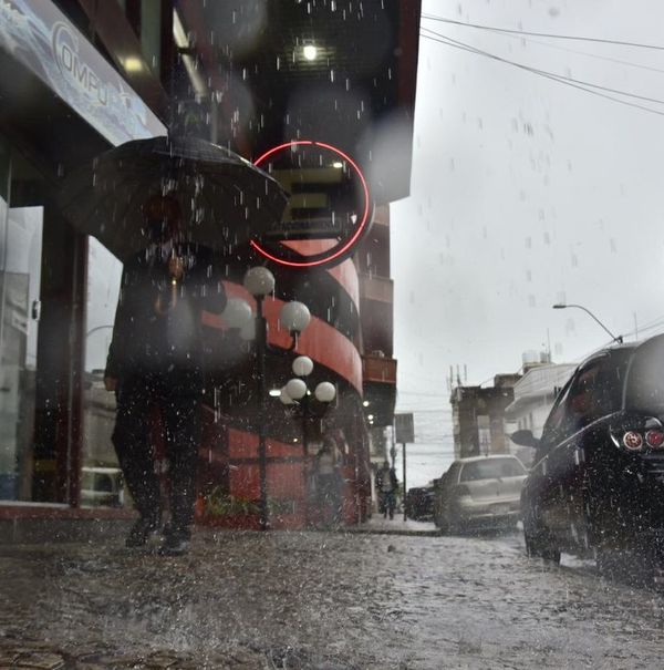 Lluvias intensas pero breves en gran parte del país - Nacionales - ABC Color