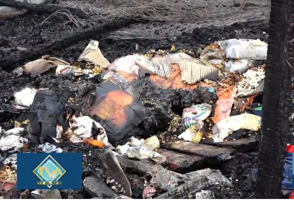 Tres familias afectadas tras incendio en asentamiento RC4 de Zeballos Cue