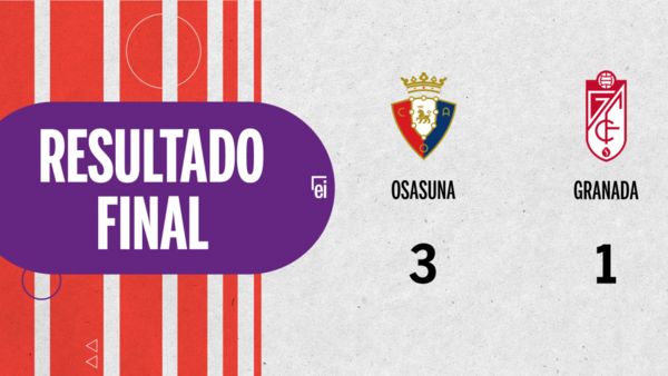 Con doblete de Ante Budimir, Osasuna derrotó a Granada