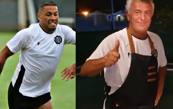 Gorosito se viste de asadero y piden que Richard solo coma ensalada