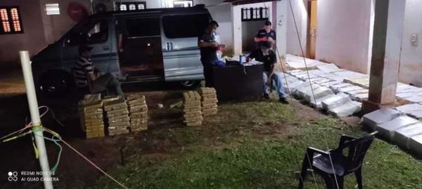 Incautan más de dos toneladas de marihuana en General Delgado