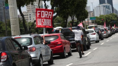 Caravanas en 50 ciudades exigen juicio político a Bolsonaro